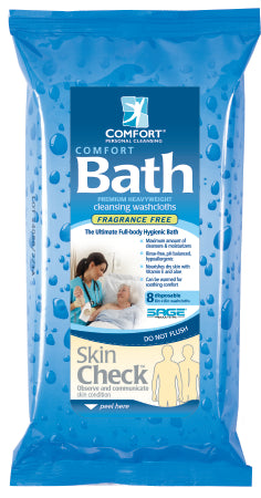 Fragrance-free Essential Comfort Bath® Cleansing Washcloths - Each (1 Package)