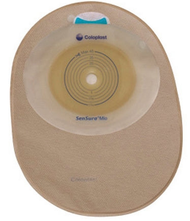 SenSura Mio 1-Piece Pouch, Midi, with Window, Pre Cut, 1 1/4" (30mm) (Box of 30 Each)