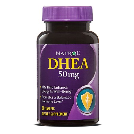 Natrol - DHEA Supplement - 60 mg / 50 mg Strength - Tablet - 60 per Bottle