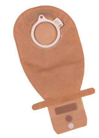 Filtered Ostomy Pouch 9/16 Green Two-Piece System 11" Length Drainable #15984