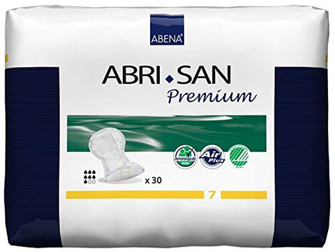 Abena International - 9381 - Abri-San 7 Premium Shaped Pad, 14" X 25" L