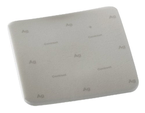 Coloplast Contreet Silver Foam Dressing, 4"X4", 5 Each / box