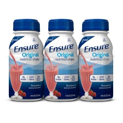 ABBOTT ENSURE STRW 8OZ BTL RTL 6/PK 4PK/CS