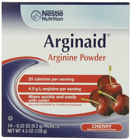 Arginaid Arginine-intensive Cherry Powdered Mix 9.2g Packet 56/CS