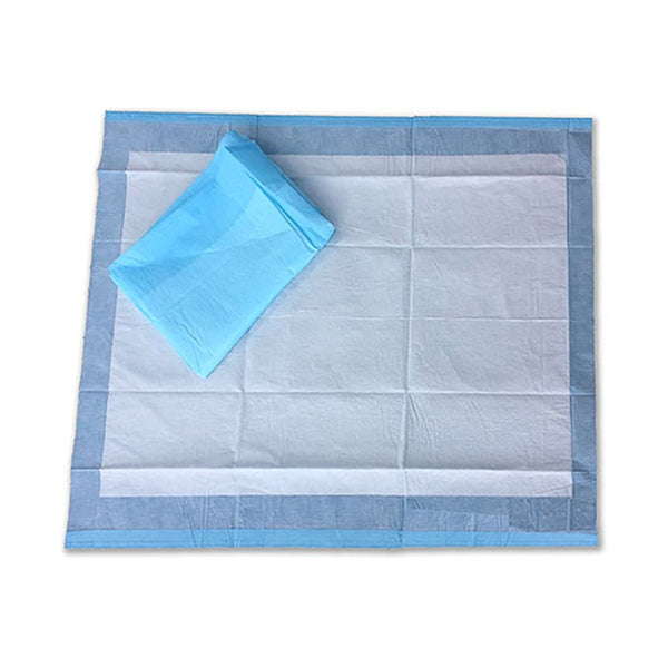 Blue Disposable Underpads (Chux), Large Size 23 X 36, Case/100 2 Bags of 50