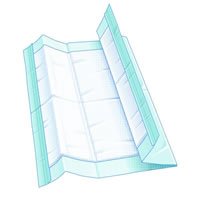 SCA Tena HARMONIE Underpad: 36x36, Ultra Plus Abs Disposable Underpads CS/100