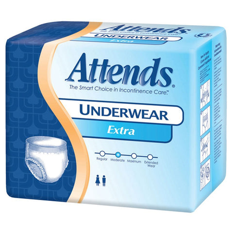 Attends Pull-on Large Underwear Fits Waist 44 58 Inches AP0730 - 18 / Pack 4 Packs / Case