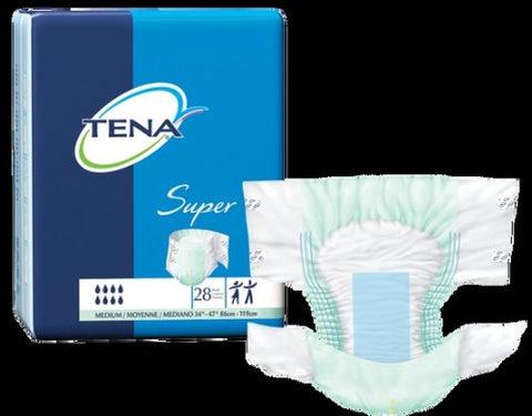 TENA Super Briefs - Size: Large (48"-59") - Case of 56