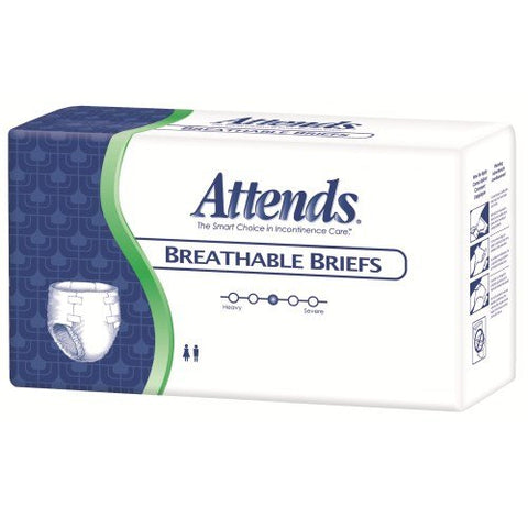 Attends Breathable Brief Case of 72/Large