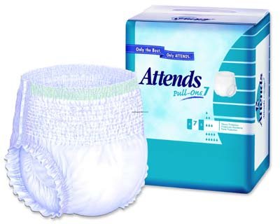 Units Per Case 4 Attends Underwear Super Plus Absorbency with Leakage Barrier...