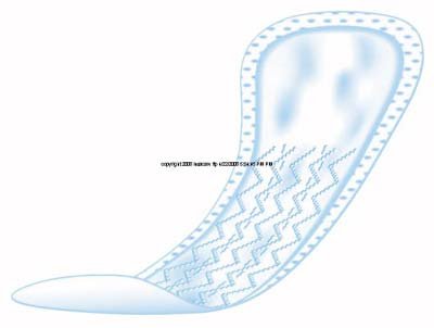 TENA 46500 Serenity Pantiliner - Light DriActive(TM) Slender Pad - Pack of 30