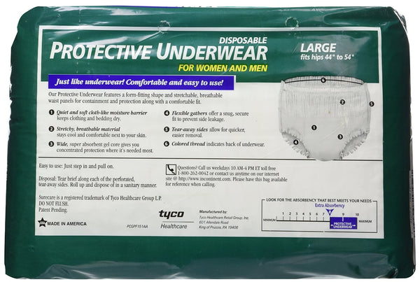 SureCare Protective Underwear HEAVY Absorbency Size Small/Medium Pack/20