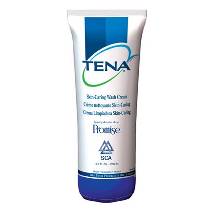 Tena Skin-Caring Wash Cream 8.5 oz. Tube/Pack of 16