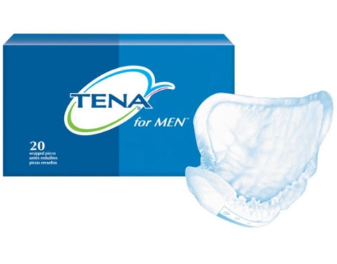 Tena Pad for Men Incontinence With Adhesive Strip - Case of 120 - Model 50600