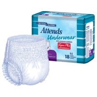 ATTENDS UNDRWR SUP PLS APP0720 Size: MED-4X20