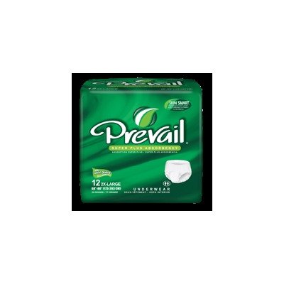 Prevail Protective Underwear, UNDERWEAR, PROTECTIVE, XXL, PREVAIL, Pack of 12