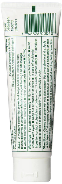 Calmoseptine Ointment 4oz Tube Qty 12
