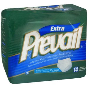 First Quality PV-514 Prevail Pull-Ons Extra Abs, X-Large 58-68, CS/168