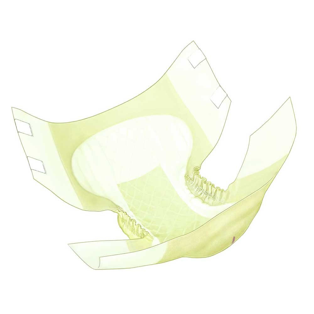 Covidien 67035 Wings Quilted Overnight Briefs, XL, Pack/15