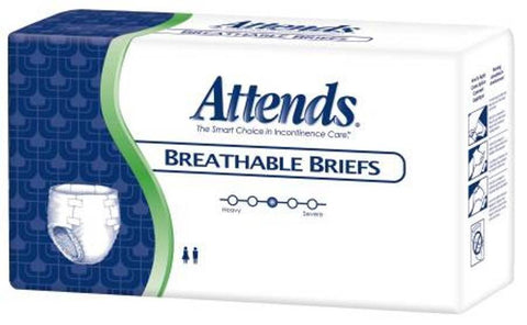 Units Per Pack 24 Attends Breathable Brief Hip 32-44" Medium ATTENDS HEALTHCA... PNGBRB20 Pack