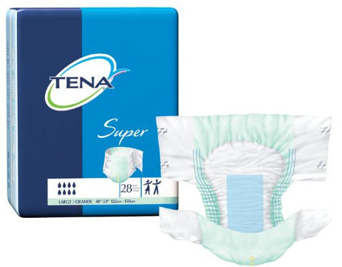 Tena 67501 Super Large Maximum Absorbency Briefs 28/Pack