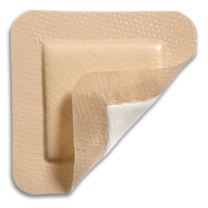 Molnlycke 295300 - Mepilex Border 4'' x 4'' Self Adherent, 5/bx