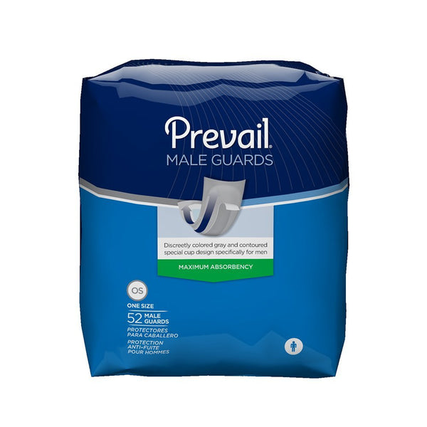 First Quality PV-812/1 Prevail Men Bladder Control Pad, Mod Abs, 13 Inch, PK/52
