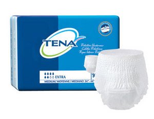 Special 4 packs of Tena Protective Underwear Extra Absorb XL - 12 per pack - SCA Personal Care 72412