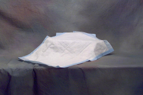 Tendersorb Underpad Large 23x36 Disposable 23 x 36"/Bulk/Light Blue