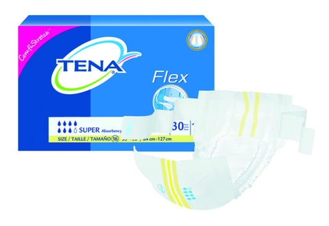 Tena Flexâ? Belted Briefs Super/16/33" - 50"/Yellow