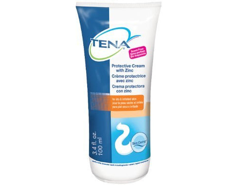 TENA Protective Cream with Zinc 3.4fl.oz (100ml) 10/Case