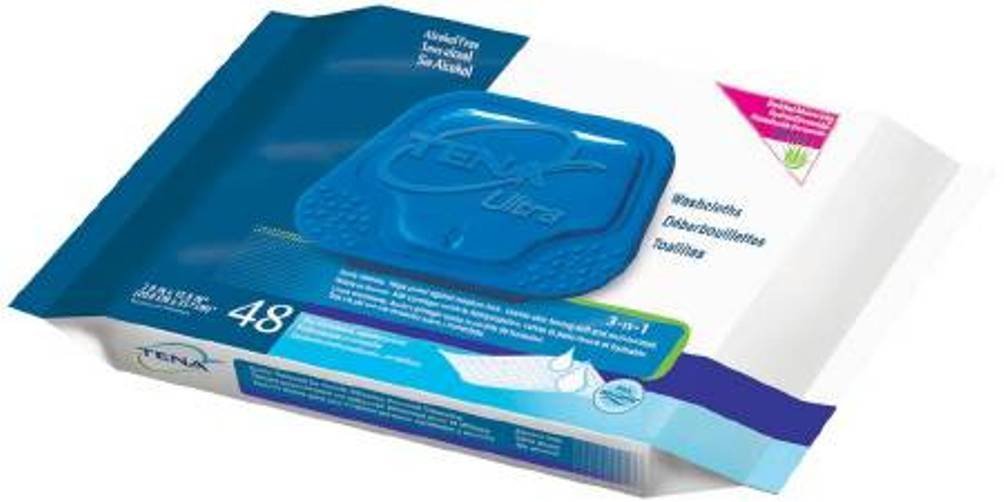 TENA Ultra Washcloths soft-pack 576/Case