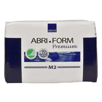 Abena 43060 2600ml Abri-Form Premium Medium Breathable Brief Count Size: 96