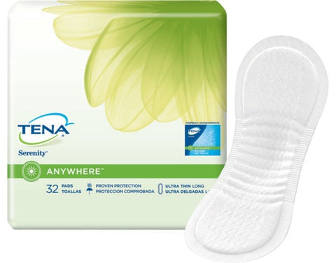 TENA Serenity Bladder Control Pads, Tena Ultr Thn Pad-Hvy Absbncy, (1 PACK, 32 EACH)