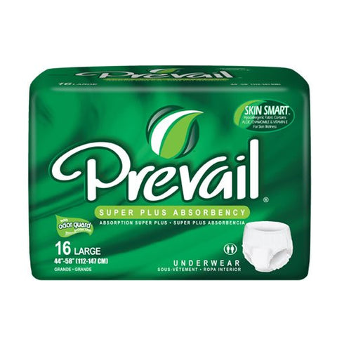 Prevail PVS512 Super Plus Underwear - Medium Case of 72