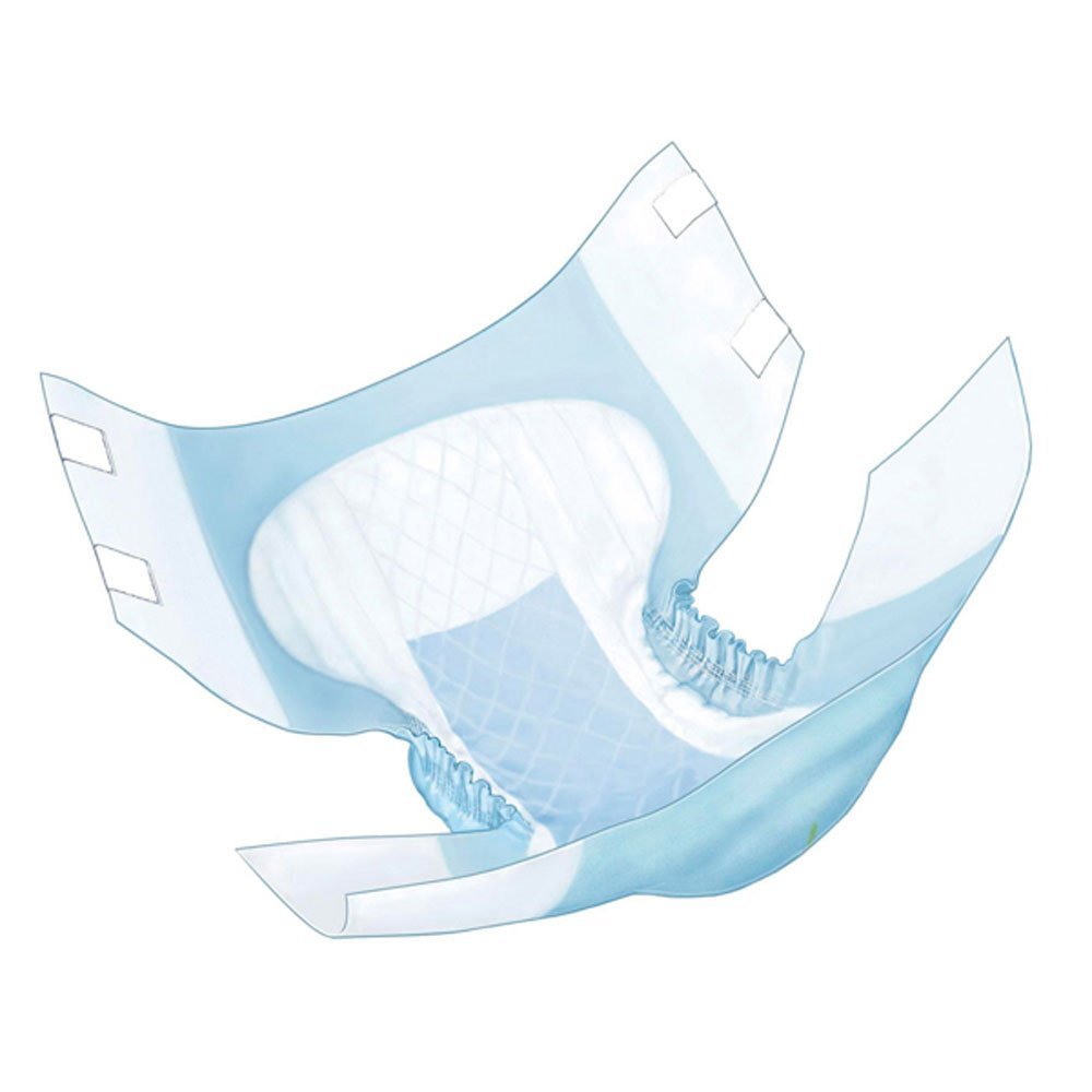 Covidien 67033 Wings Quilted Overnight Briefs, Medium, CS/96 (8 Packs of 12)