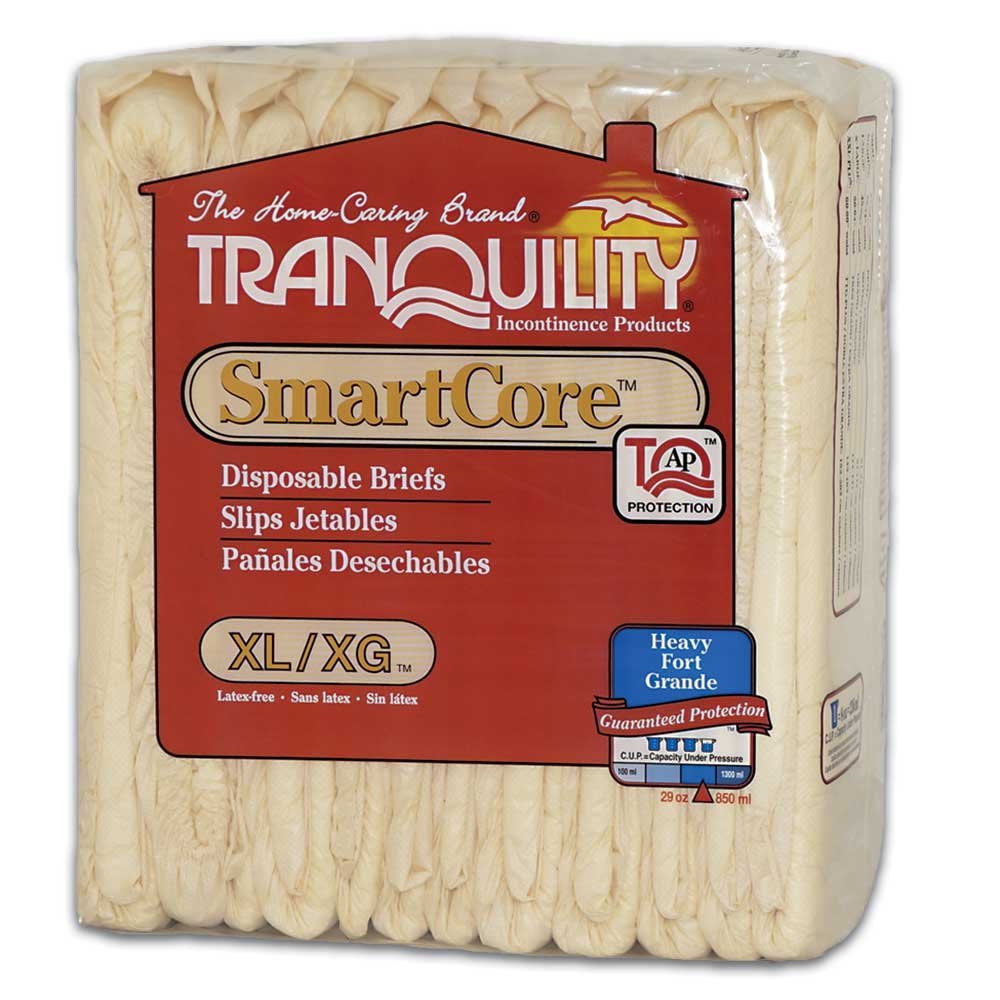 Tranquility SmartCore Breathable Briefs, X-Large, 12
