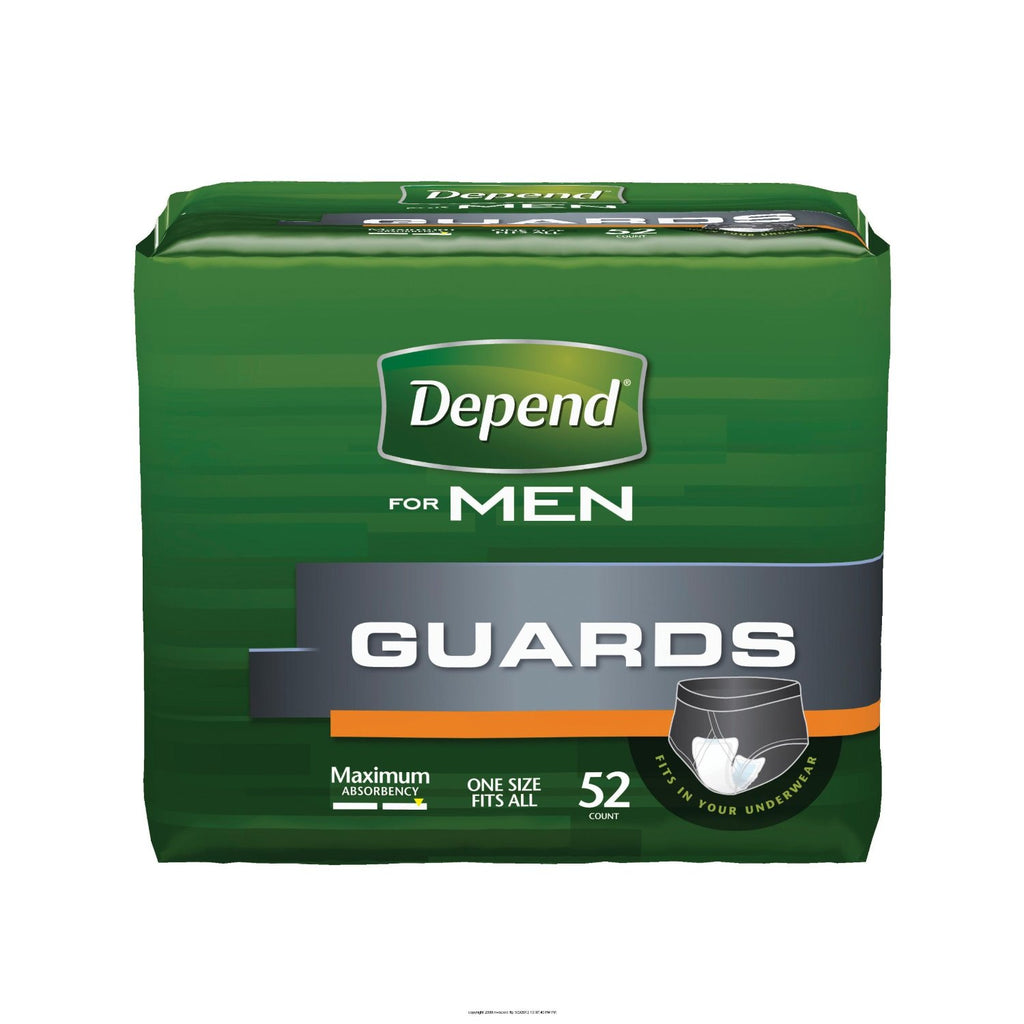 Depend Guards For Men [DEPENDS GUARD MEN CONV PK]