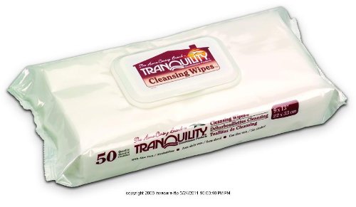 Tranquility Disposable Cleansing Wipes [DISP MOIST WIPES 9X13]