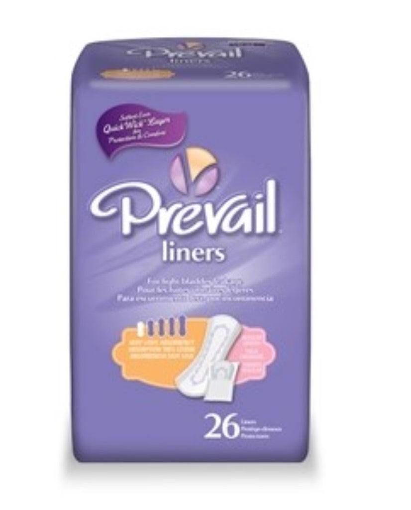 First Quality PV-926 Prevail Bladder Control Pads, Light Abs, 7.5", PK/26