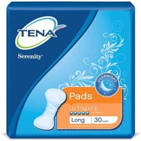 Tena Ultimate Overnight Pad, 90 count