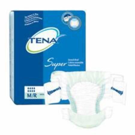Tena Super Stretch Briefs Medium/Regular, 56 count