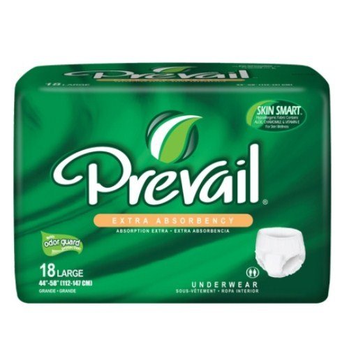 Prevail Extra Absorbency Underwear, Medium, 20-Count