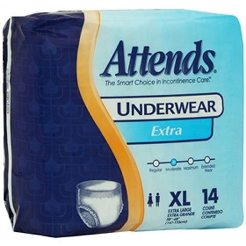 Attends Underwear Extra - X-Large 56/cs