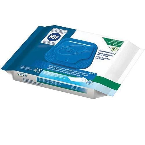 SCA 65726 Tena UltraFlush Personal Wipes - 3 Packs of 48