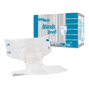 Attends Disposable Poly Brief Large 44" - 58" (Pack of 24)