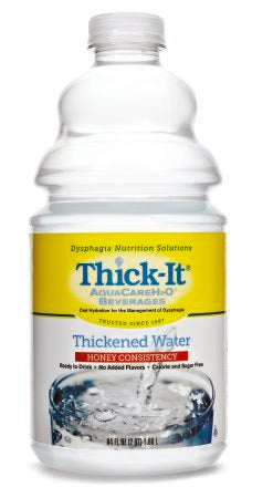 Thick It AquaCare H2O Thickened Water Beverage, 0.5 Gallon -- 4 per case.
