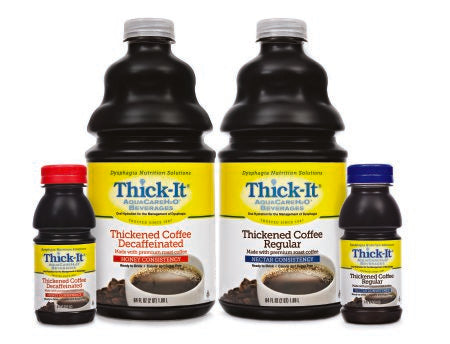 Thick It AquaCare H2O Nectar Consistency Thickened RegCoffee, 0.5 Gallon 4/CS