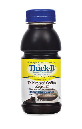 Thick-It Aquacare H2O Nectar Consistency Pre-thickened Coffee Reg, 8oz (24ct)