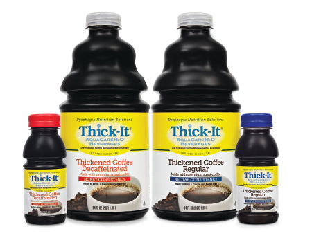 Thick It Thickened Beverage Coffee Decaf Honey Consistency, 64oz-- 4 per case.